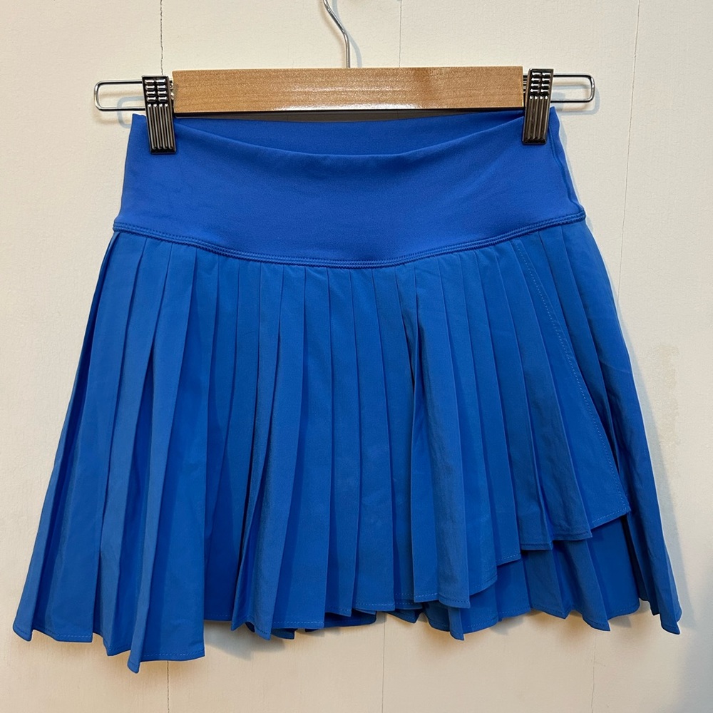 Aerie Offline Blue Pleated Tennis Skort Size Small